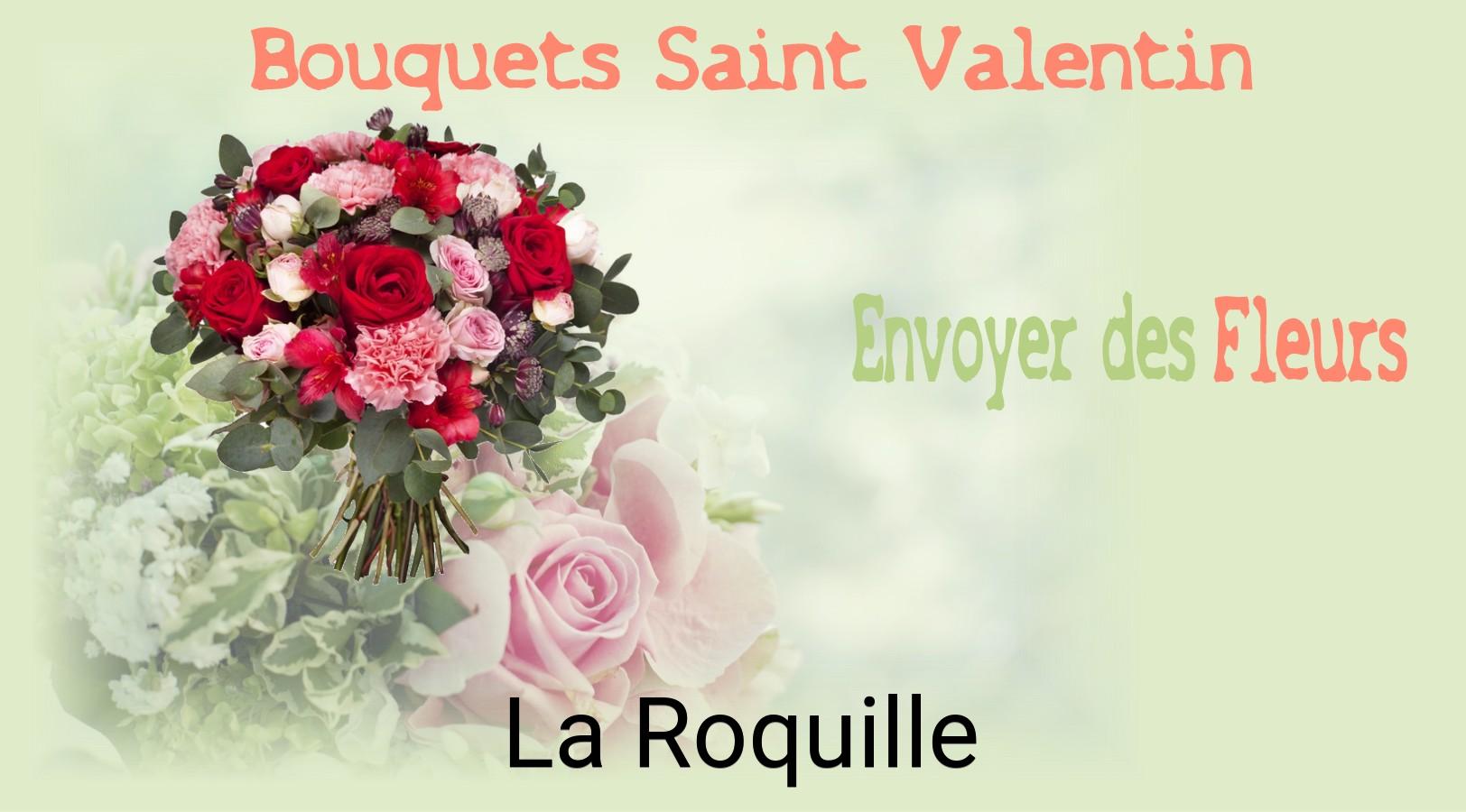 Roses de Saint-Valentin livrées à La Roquille