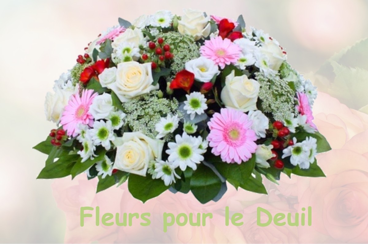 fleurs deuil LA-ROQUILLE